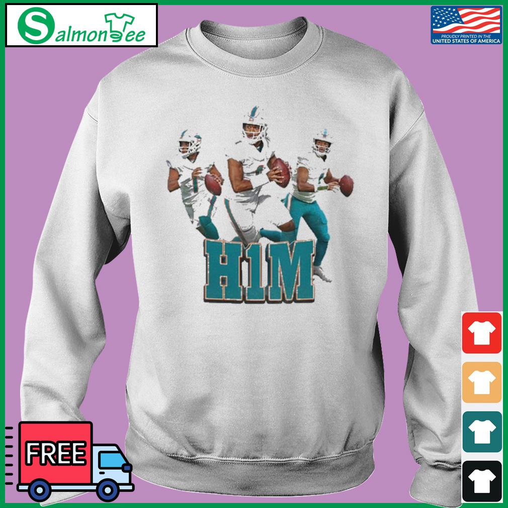 Miami Dolphins H1m Tua Tagovailoa T-Shirts, hoodie, sweater, long sleeve  and tank top