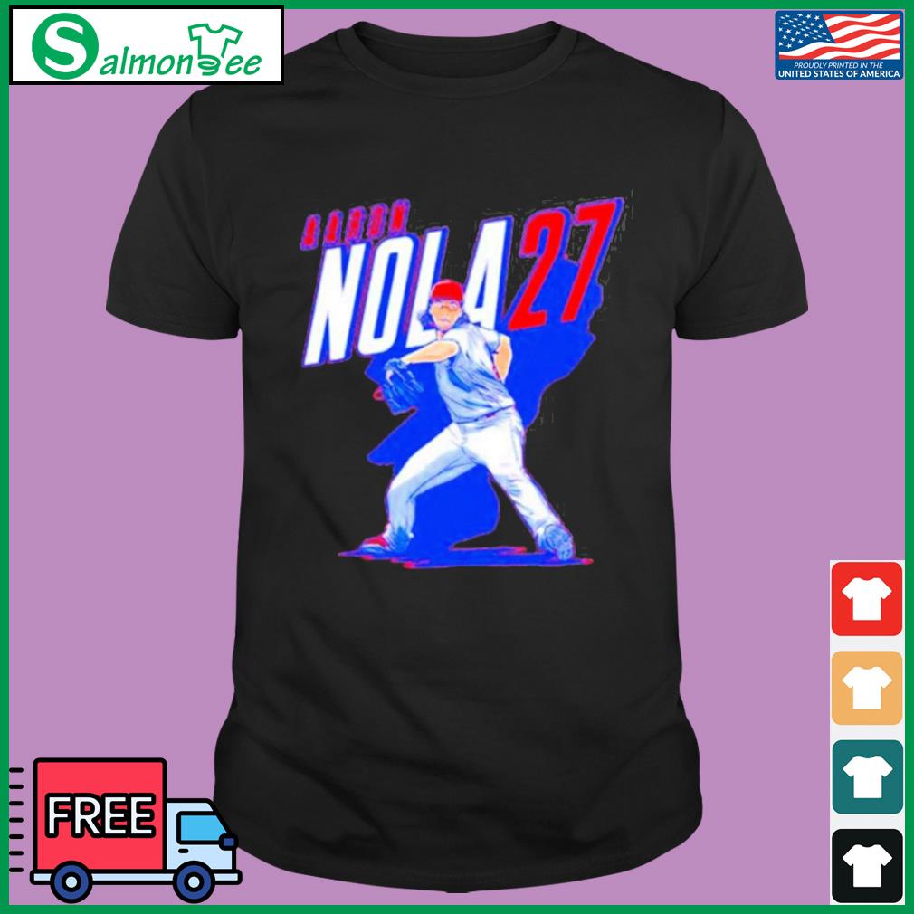 Aaron nola name and number mlbpa shirt, hoodie, sweater, long