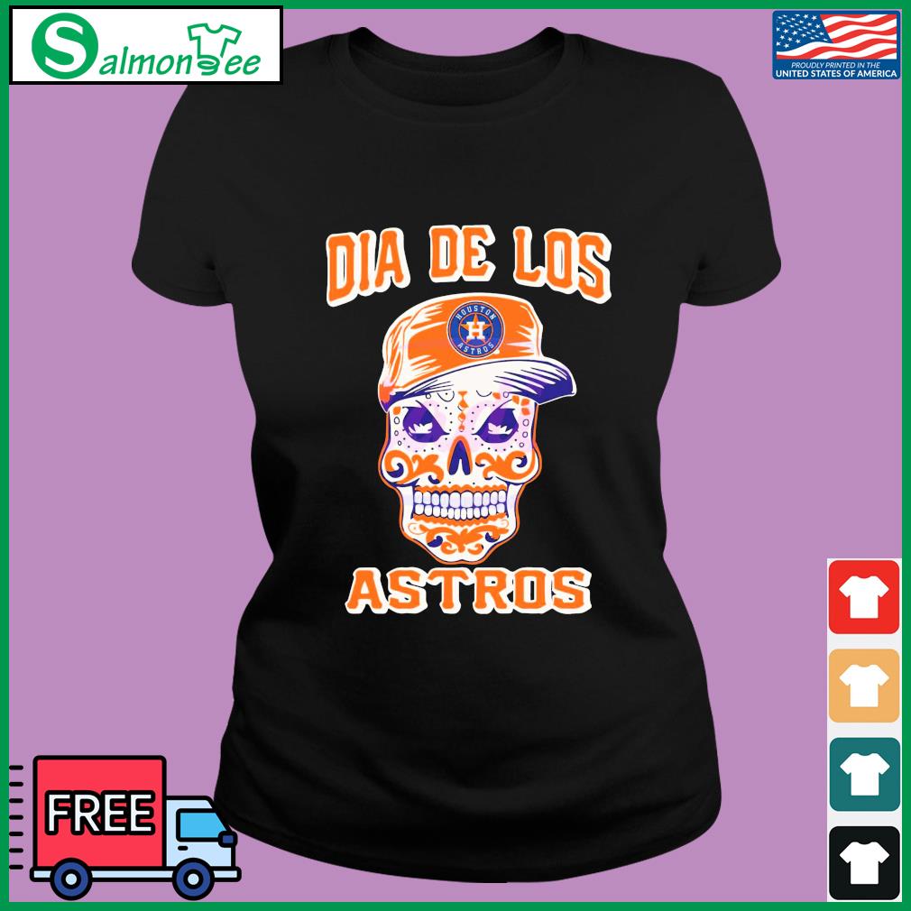 Houston Astros Sugar Skull Dia De Los Astros Shirt, hoodie, sweater, long  sleeve and tank top