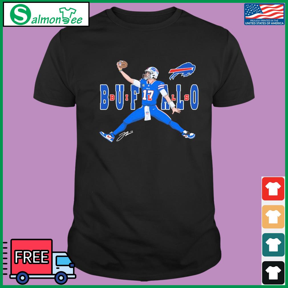 Josh Allen Buffalo Bills signature shirt, hoodie, sweater, long