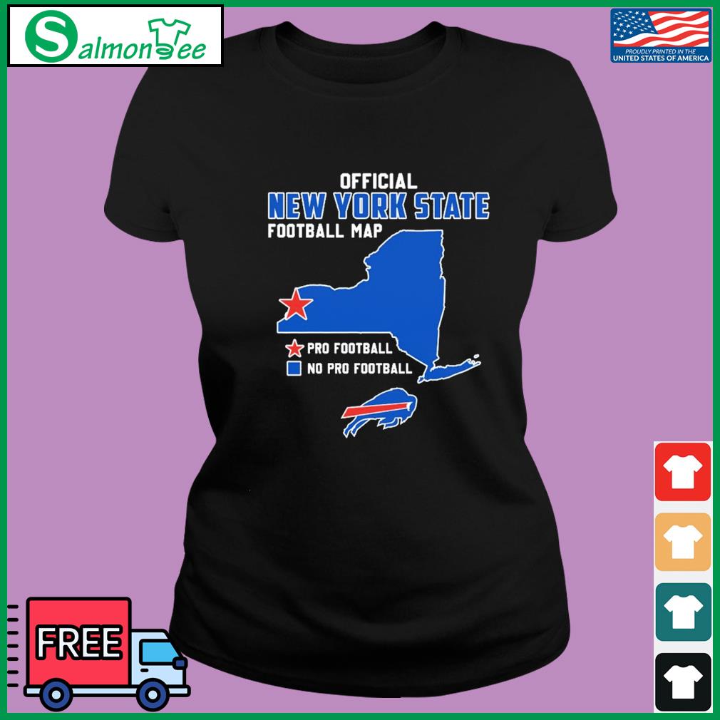 Buffalo Bills Pro Football Official New York State Football Map Shirt,  hoodie, sweater, long sleeve and tank top