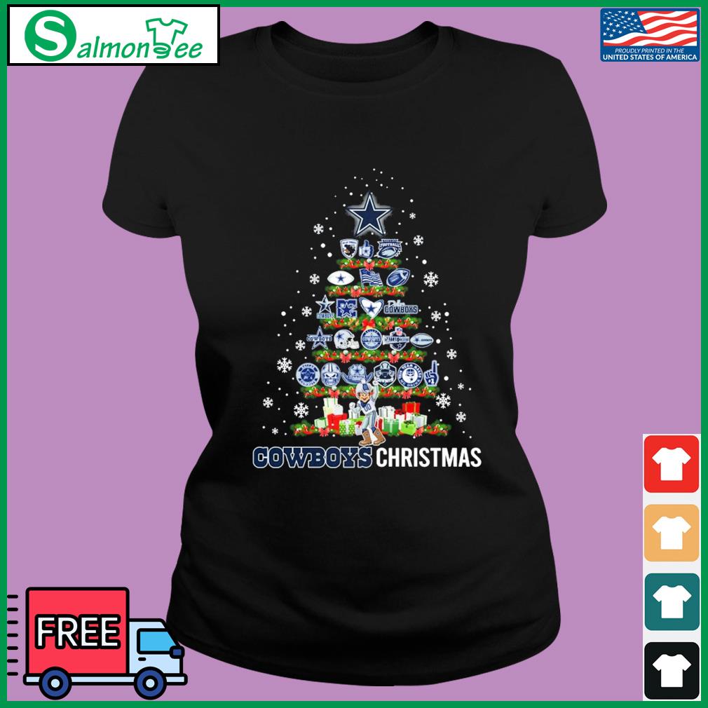 Dallas Cowboys Christmas Tree Christmas Shirt