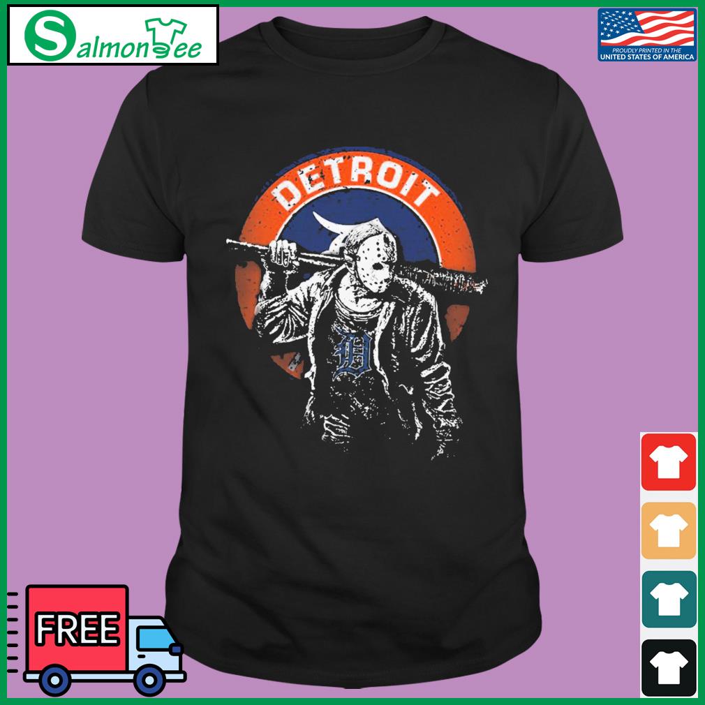 Detroit Tigers skull shirt, hoodie, sweater and v-neck t-shirt