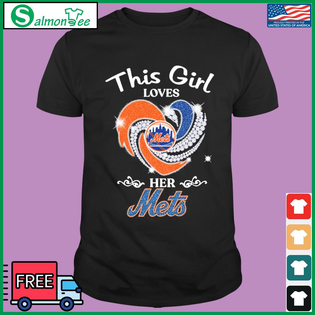 Official Heart This Girl Love New York Mets Shirt, hoodie, sweater and long  sleeve