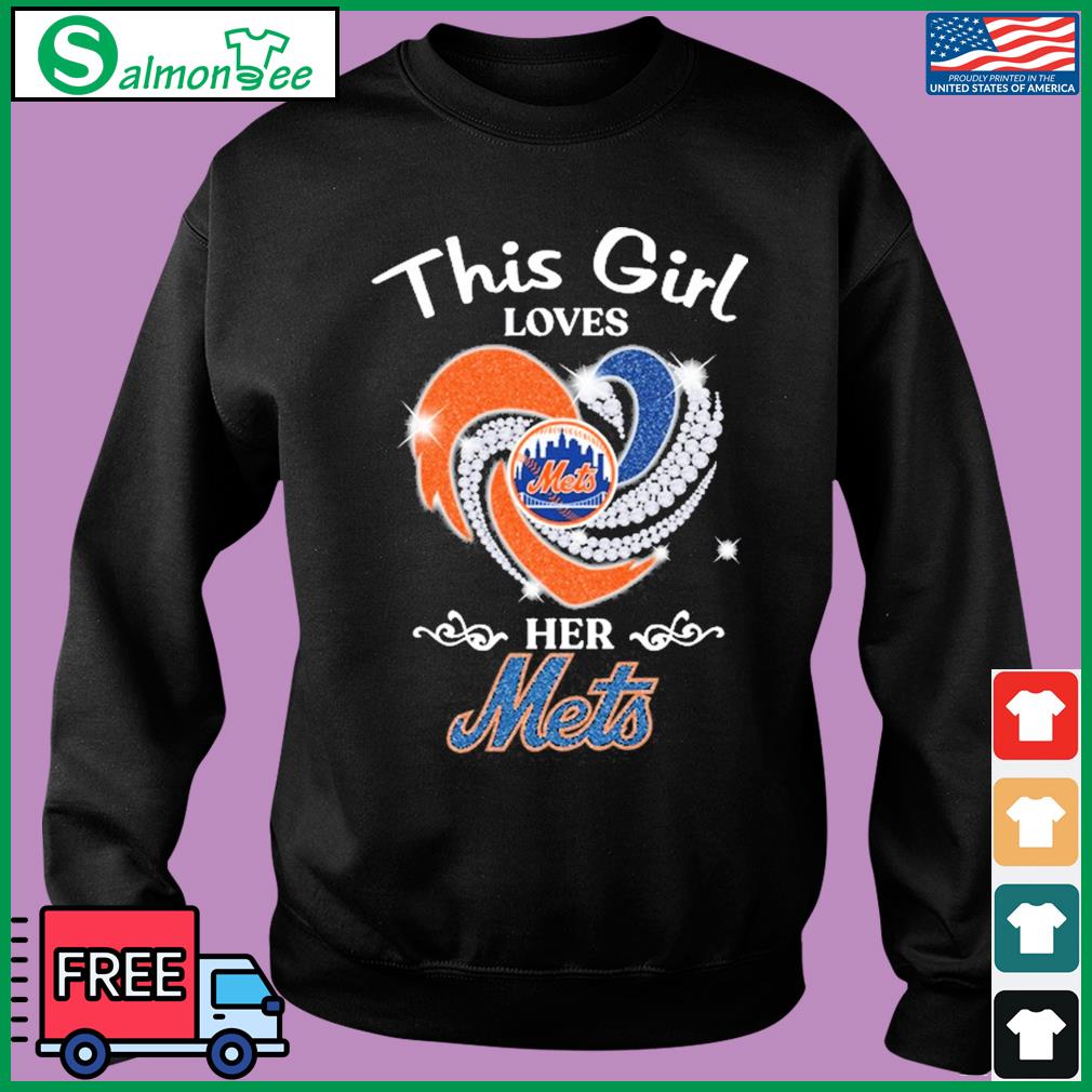 Official Heart This Girl Love New York Mets Shirt, hoodie, sweater and long  sleeve