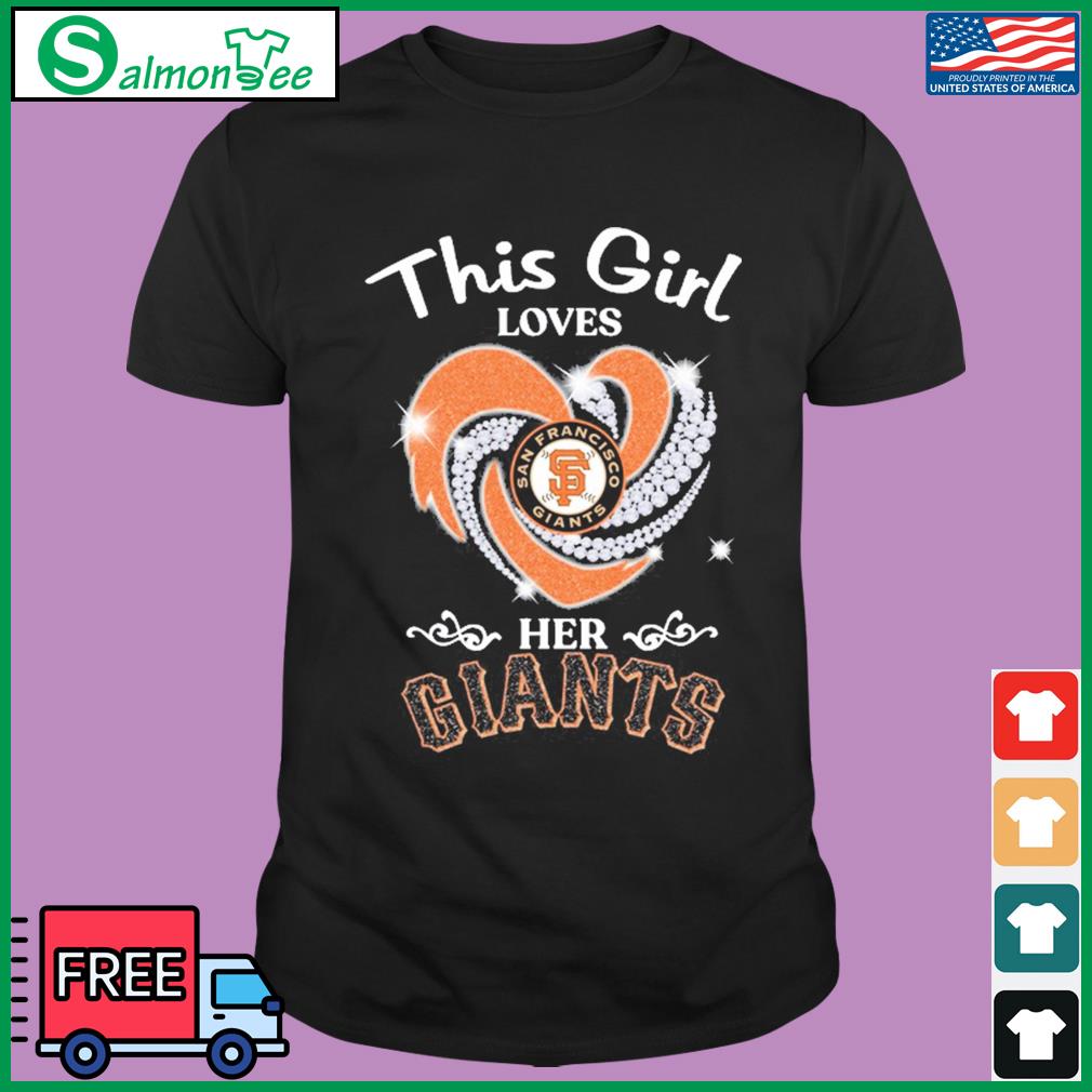 Official Ladies San Francisco Giants T-Shirts, Ladies Giants Shirt