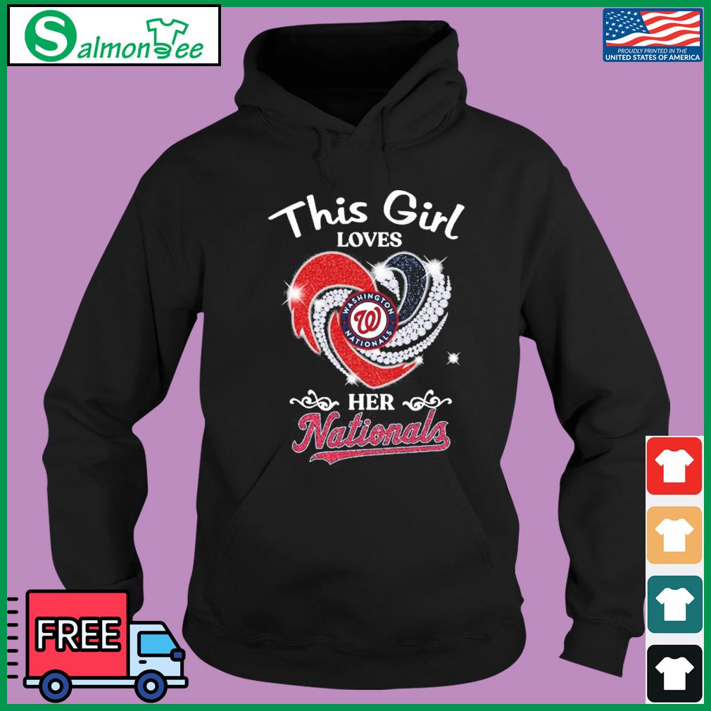 Heart This Girl Love Washington Nationals Shirt, hoodie, sweater