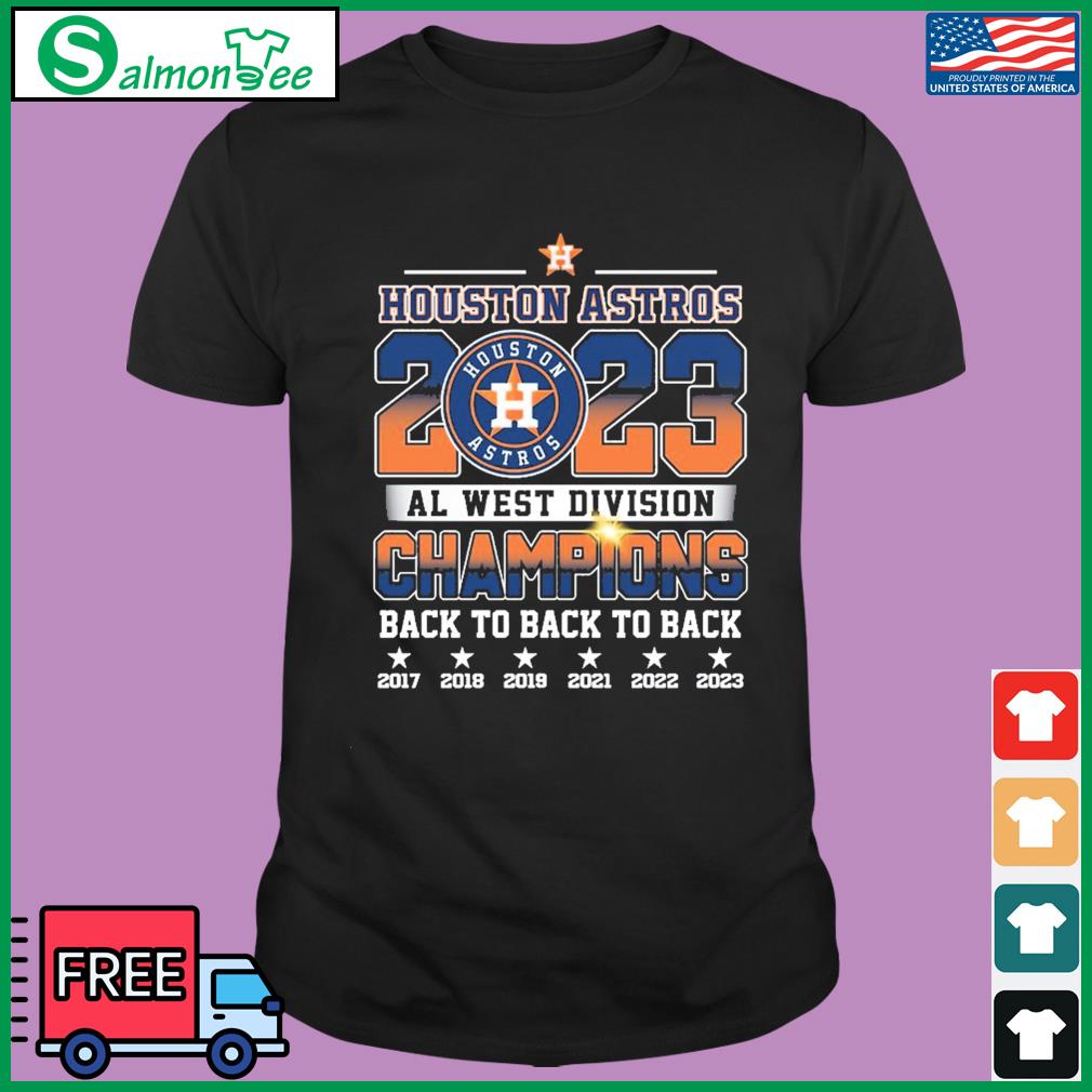 Houston Astros 2023 Al West Division Champions T-shirt,Sweater, Hoodie, And  Long Sleeved, Ladies, Tank Top