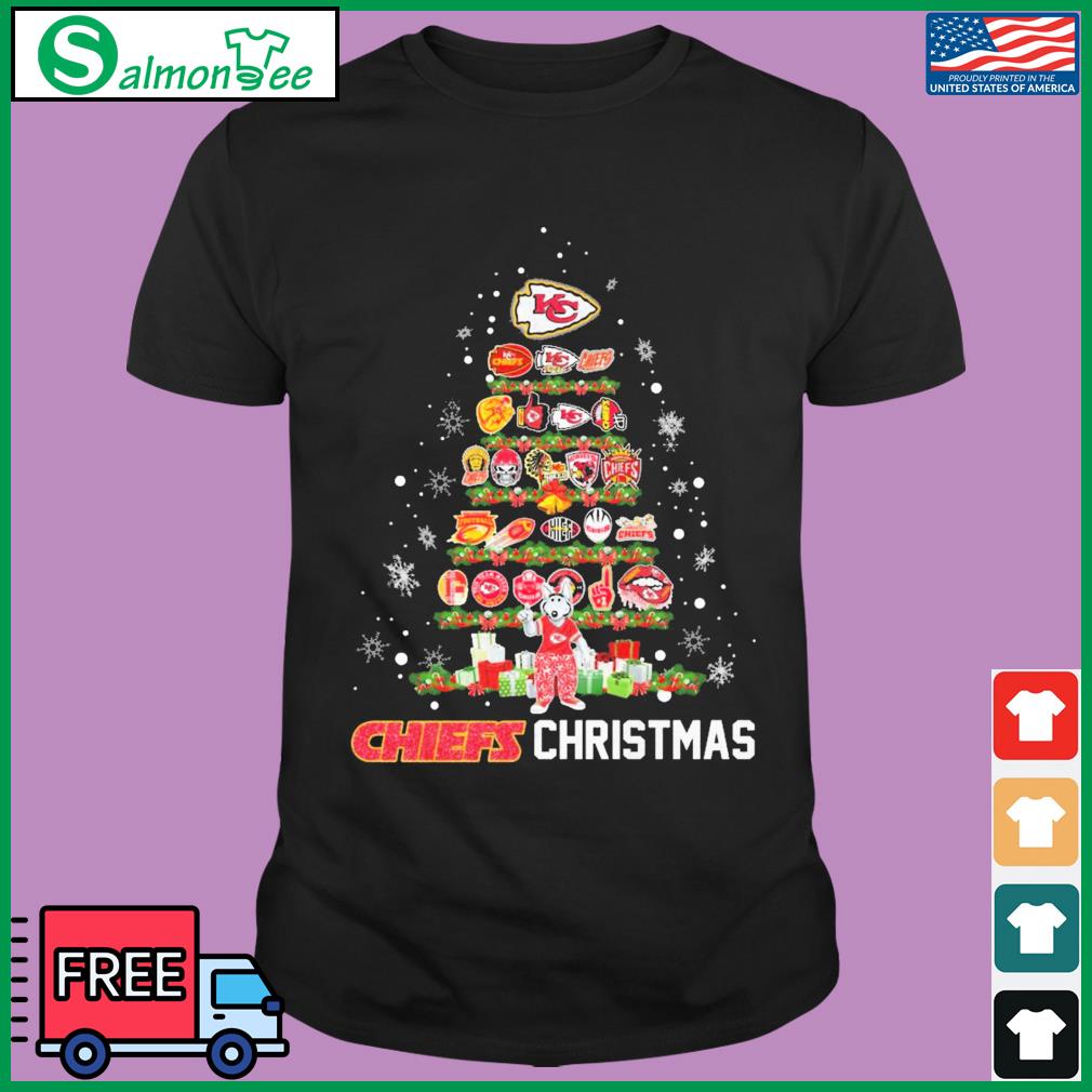 Kansas City Chiefs Christmas tree t-shirt, unisex shirt, longsleeve