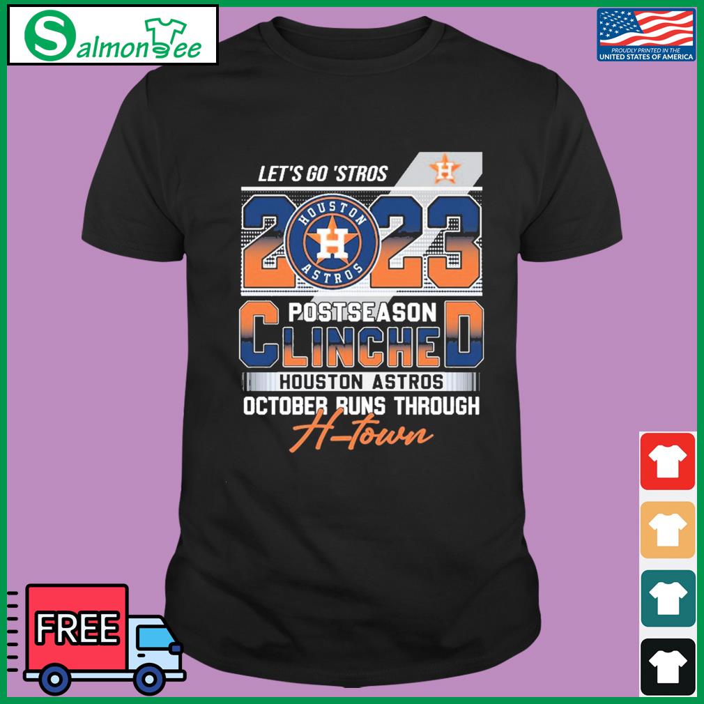 2019 Al West Division Champions Houston Astros T-Shirt - TeeNavi