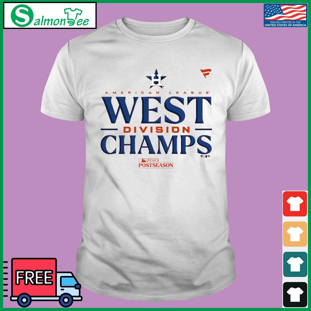 Official Houston Astros Al West Division Champions 2023 T-Shirt