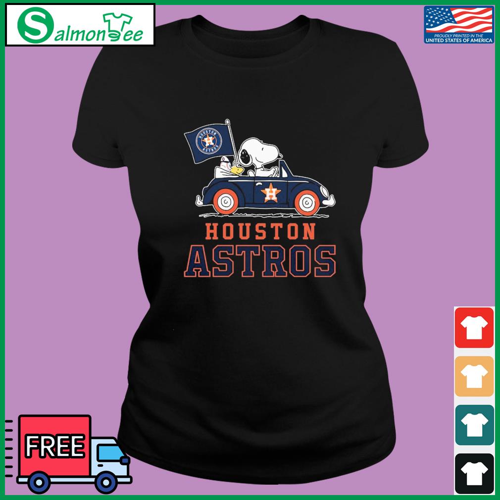 Snoopy Woodstock Houston Astros Baseball Shirt - High-Quality Printed Brand