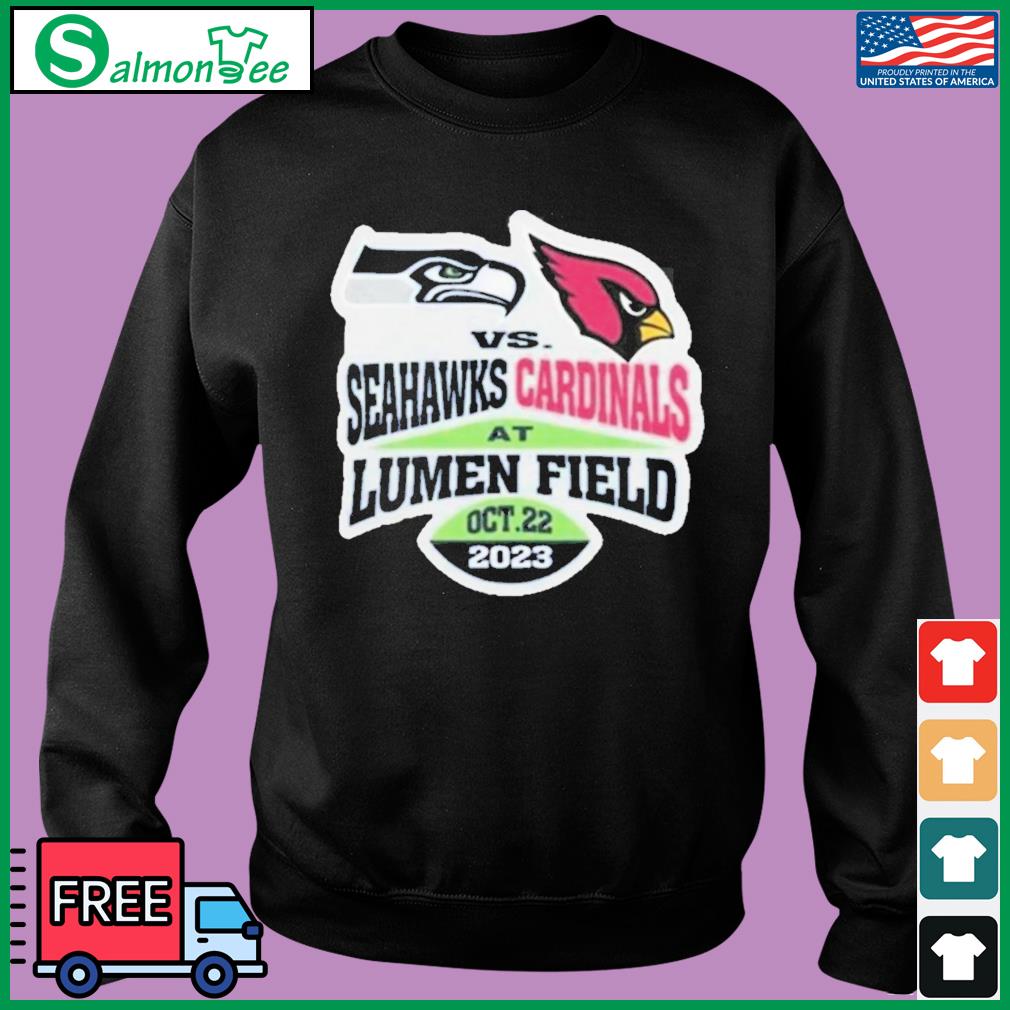 Seattle Seahawks Vs Arizona Cardinals at Lumen Field October 22 2023 Shirt  - Limotees