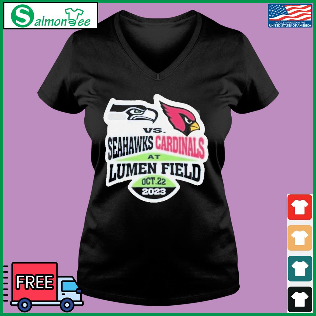 Seattle Seahawks vs Arizona Cardinals at Lumen Field October 22 2023 Shirt  - Guineashirt Premium ™ LLC