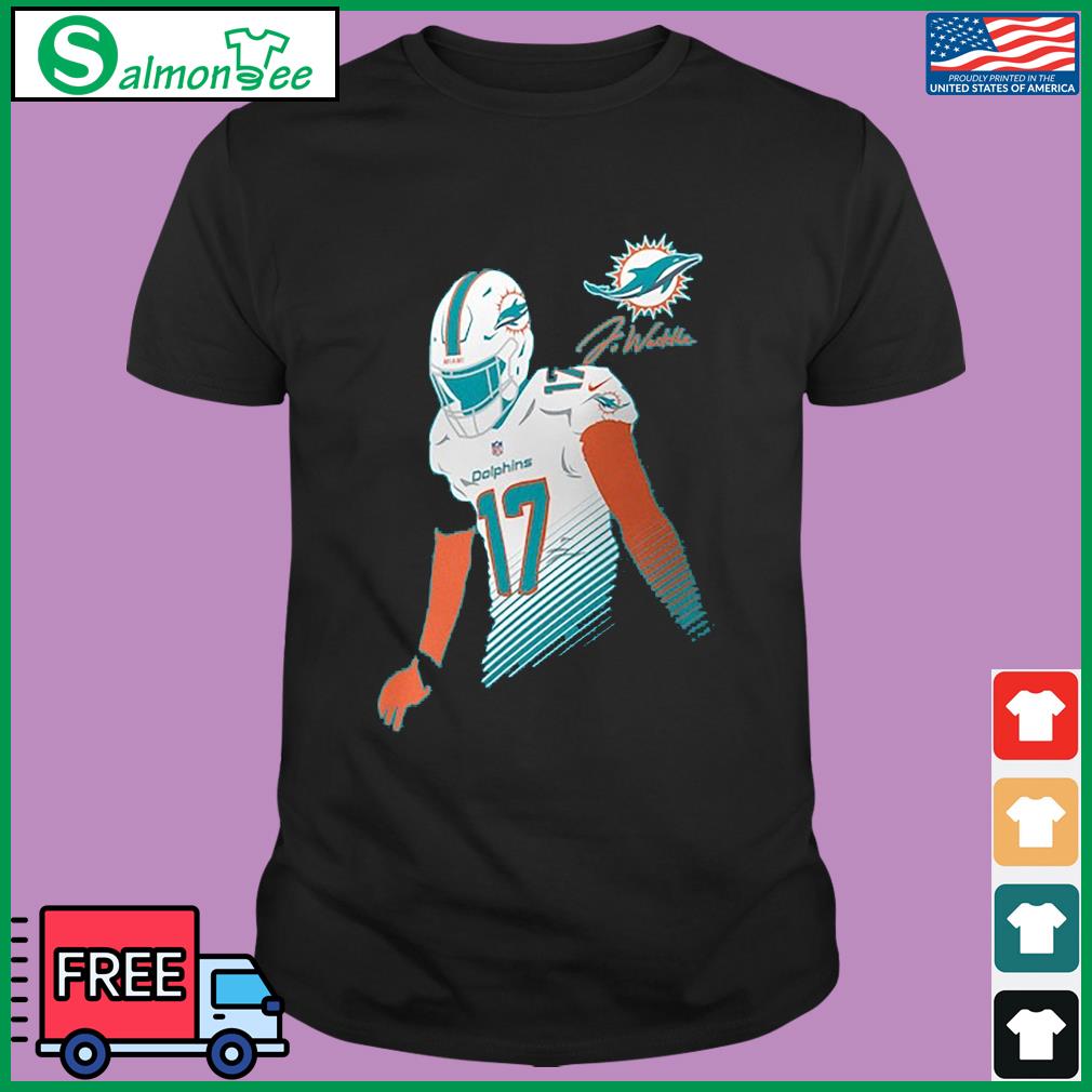 JAYLEN WADDLE t shirt - Miami Dolphins Vintage Retro 90s Shirt