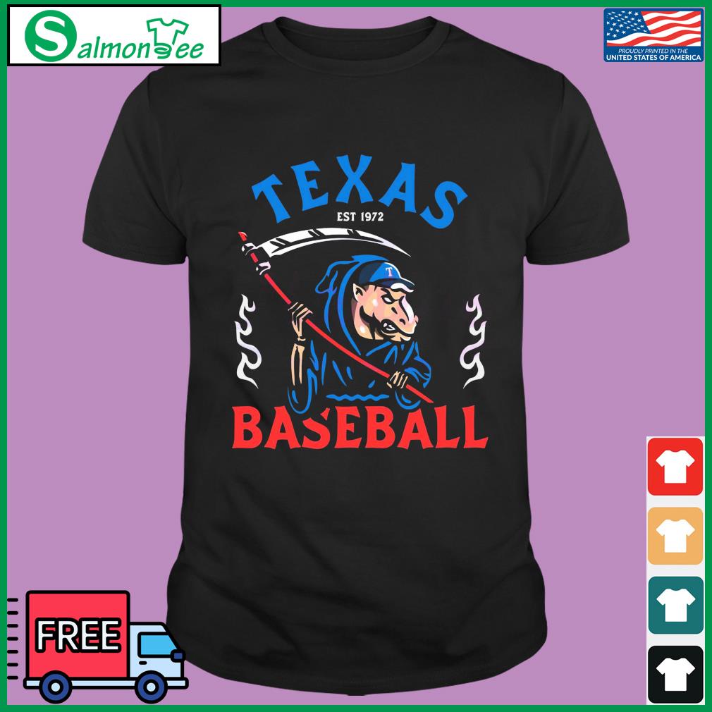 Texas Rangers Reaper Baseball Shirts Mlb Texas Rangers Games T Shirt,  hoodie, sweater, long sleeve and tank top