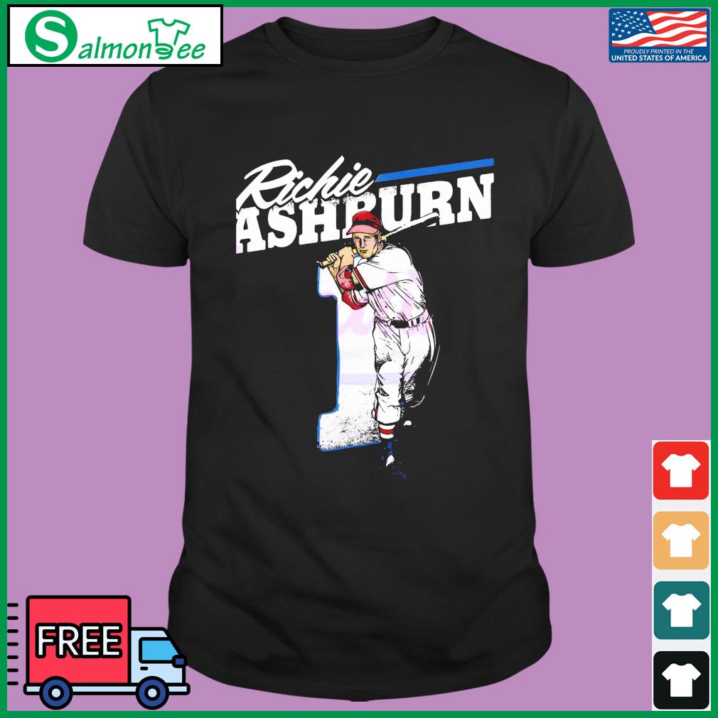 Vintage Richie Ashburn Swing MLB Player Shirt - NVDTeeshirt