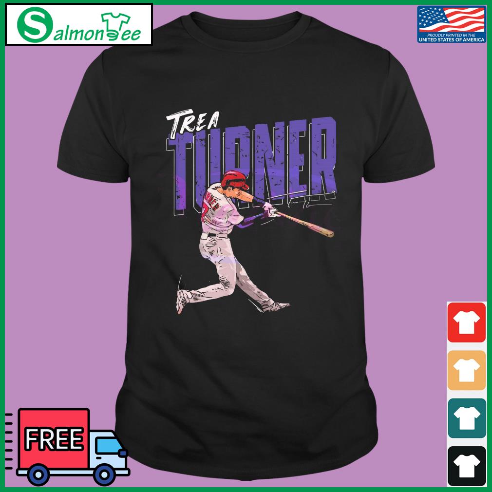 Trea Turner Trea Swing Youth Baseball Tshirt It's A 