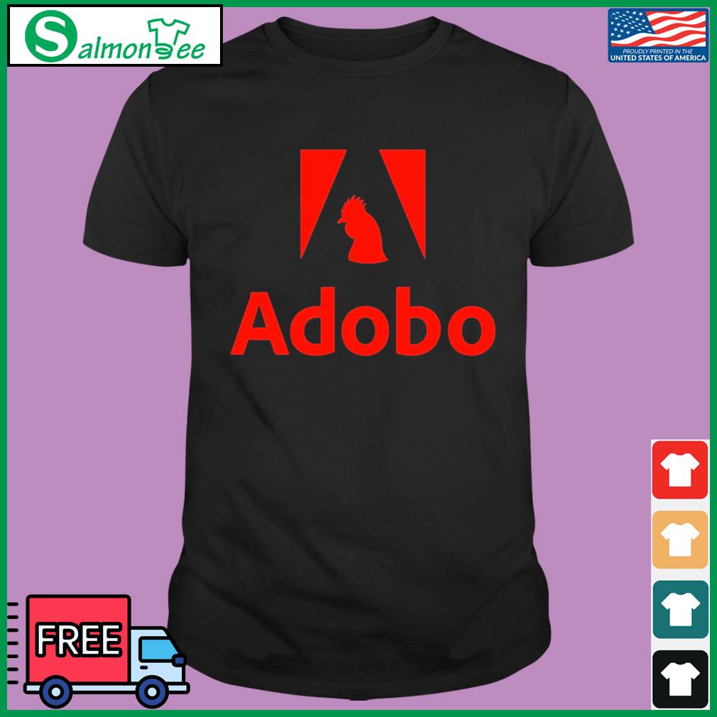 Official Adobo Logo Shirt, hoodie, sweater, long sleeve and tank top